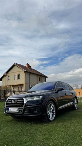 Audi Q7 S-Line 3.0 TDI – 2017 🖤