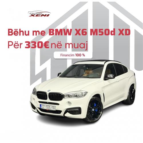 BMW X6 /// M50d SPORT X-DRIVE - DOUBLE PANORAM CARBON EDITION - DIGITAL COCKPIT - 360* CAMERA