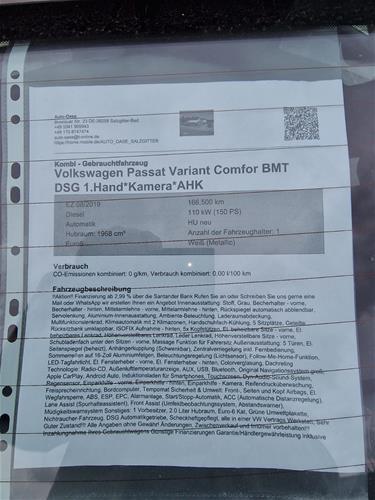 Shes Passat Variant Komfort