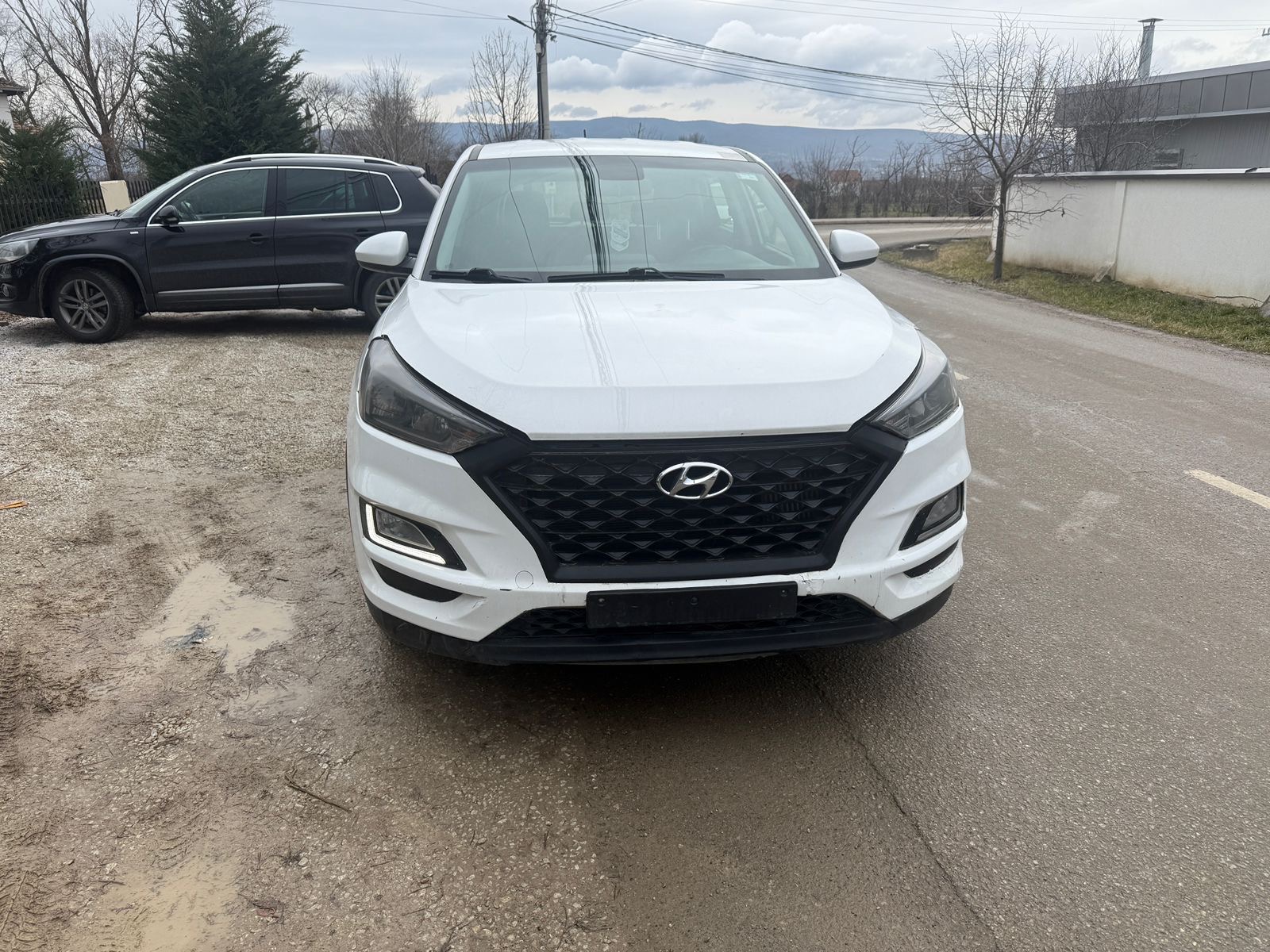 Shes veturen Hyundai Tucson