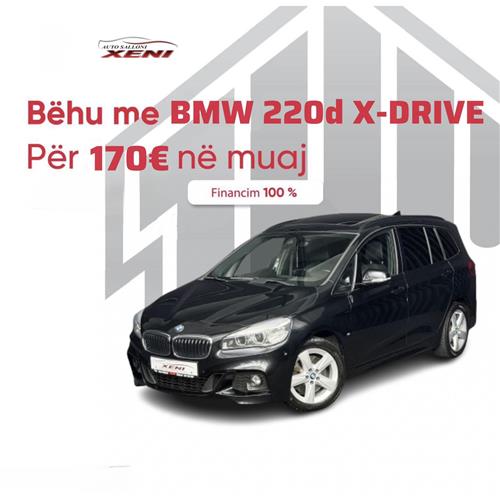 BMW 220d GRAN TOURER - PANORAM - *7 ULESE*