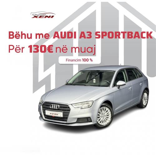 AUDI A3 1.6TDI - BLUEMOTION - SPORTBACK