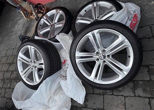 VW Tiguan rrota alumini 19 inç, rrota origjinale të plota, R-Line Mallory
